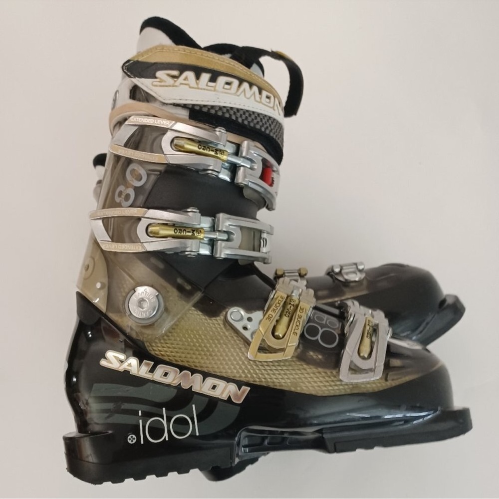 Salomon Black and Gold Idol Ski Boots
